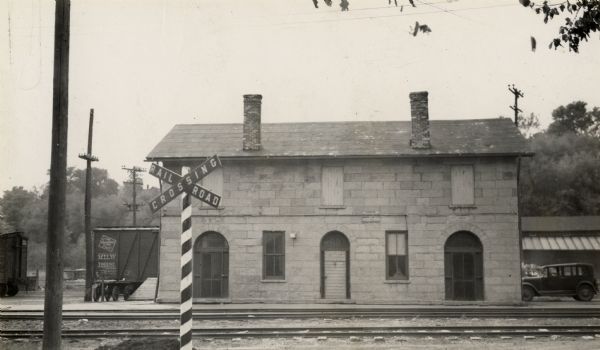The Milwaukee Road Railroad Depot.