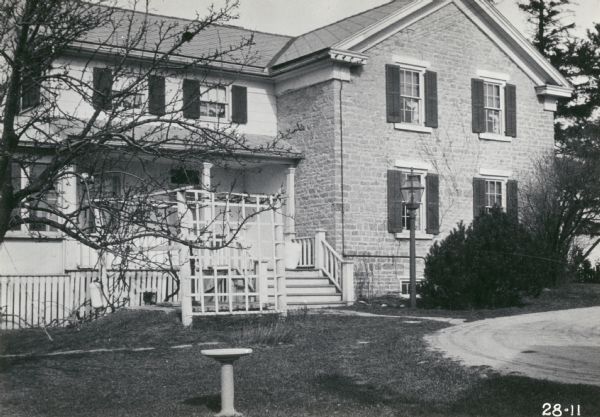 View of the home of Charles Miller from the southeast.