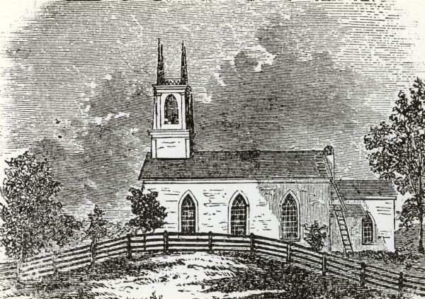 Hobart church, built in 1839.
