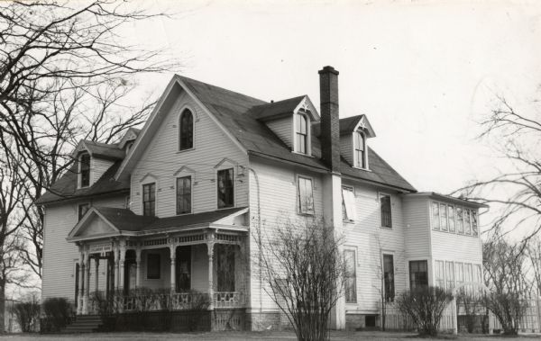 A view of the Bashford residence, home of Coles Bashford.