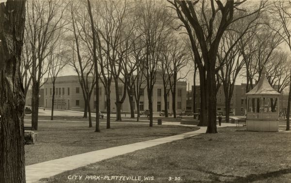 City Park | Photograph | Wisconsin Historical Society