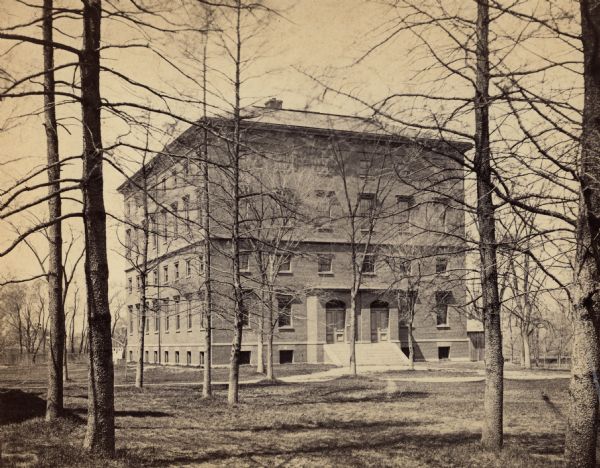 A view of the State Normal School, founded in 1866.