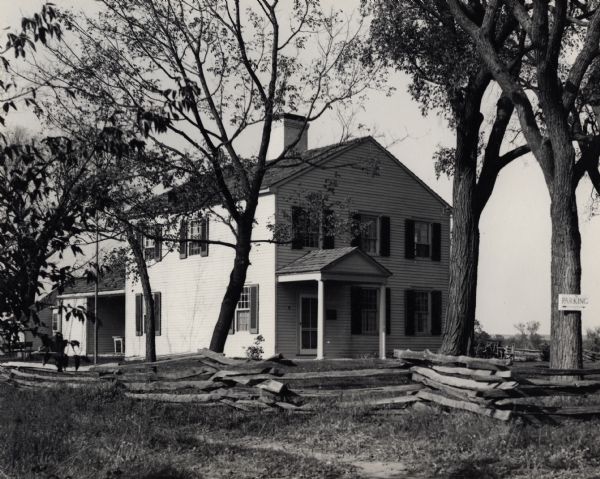 Indian Agency House, near the site of Fort Winnebago.