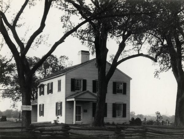 The Indian Agency House, near the site of Fort Winnebago.