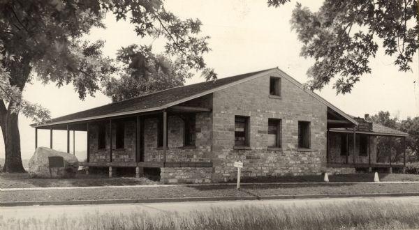 Fort Crawford. Hospital after restoration.