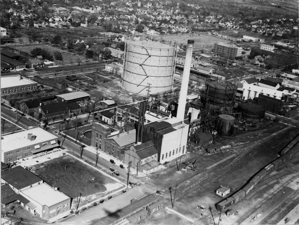 Madison Gas And Electric Steam Plant Photograph Wisconsin 