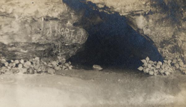 Black Hawk Cave near Lake Mendota.