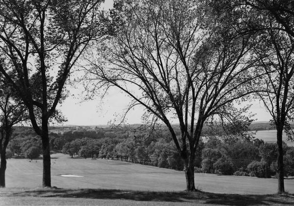 The Black Hawk Golf Course green, sans golfers.