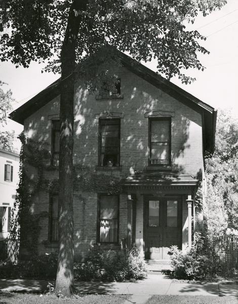 The Bodenstein house at 220 West Washington Avenue.