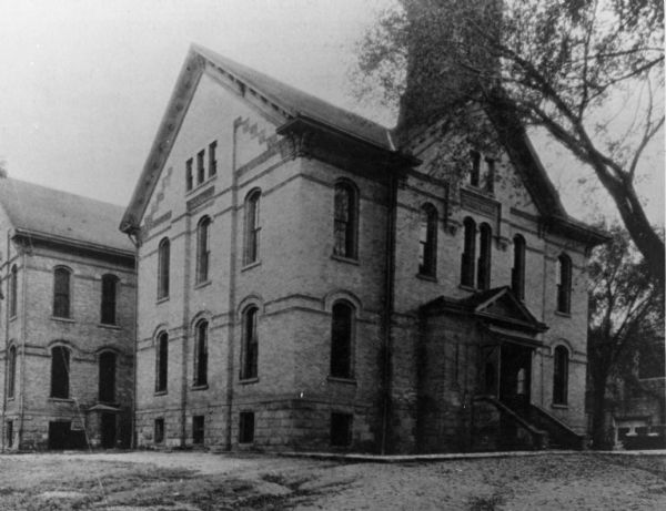 Exterior of the Brayton School, formerly the Third Ward School.