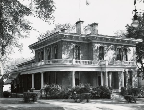 Executive Residence, 130 East Gilman Street, preceded the current one in Maple Bluff. Purchased in 1882 by Governor Jeremiah M. Rusk, the legislature bought the house from Rusk in 1885 and for over sixty years it served 18 of Wisconsin's governors as the official Executive Residence.