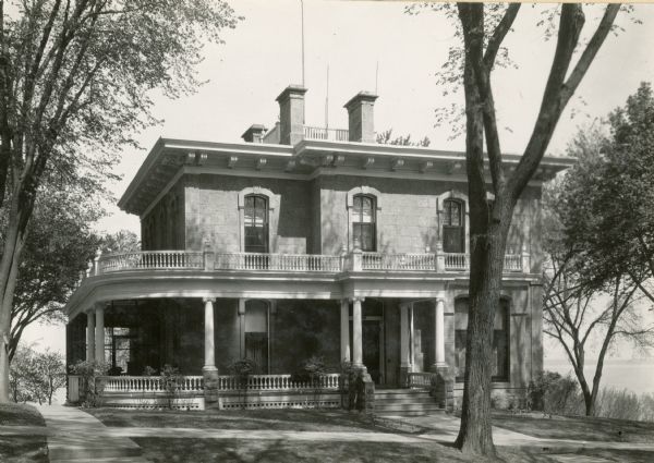 The Executive Mansion, built in 1854.