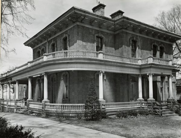 Executive Residence, 130 East Gilman Street, built in 1854. Used as the Executive Residence from 1883-1950.