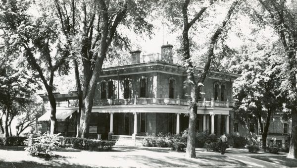 Executive Residence, 130 East Gilman Street, built in 1854. Used as Executive Residence from 1883-1950.