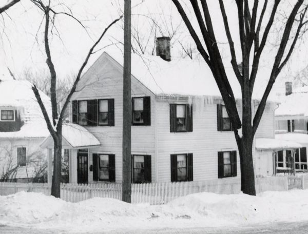 A house at 803 East Gorham Street.