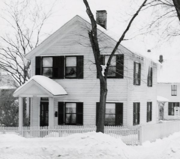 A house at 803 East Gorham Street.
