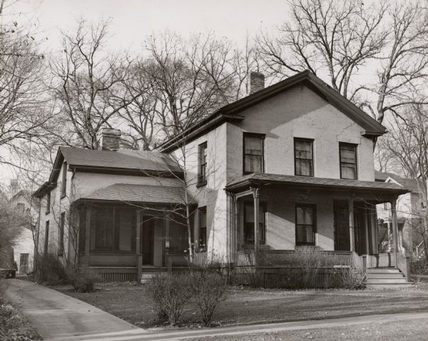 A house at 114 West Gorham Street, built for Dr. Edward G. Bartlett.