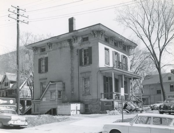 Home of Newell Dodge (1845-1934), who was Madison alderman from 5th ward, attorney and fuel dealer, 1127 West Johnson Street.