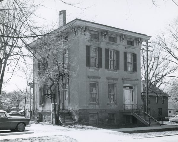 Home of Newell Dodge (1845-1934), a Madison alderman from 5th ward, attorney and fuel dealer, 1127 West Johnson Street.