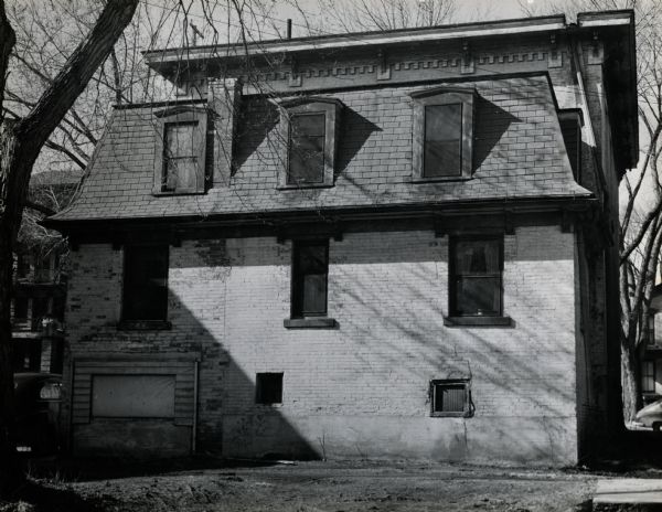 The Kennedy house, 215 North Pinckney Street.