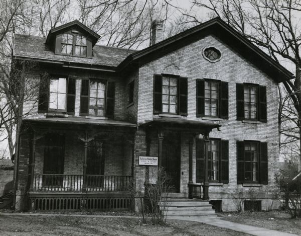 228 Langdon Street, built in 1871 for attorney J.M. Flower.  From 1875-1899 it served as the residence of distinguished University of Wisconsin professor William Frances Allen.  The campus Lutheran Student Foundation acquired the property in 1941.  It was demolished in 1948 to enable construction of a new Lutheran Student House, also known as the Allen House.
