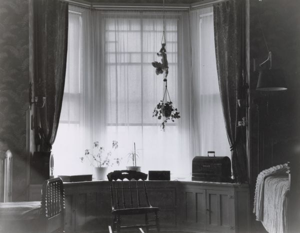 An interior view of the John George Ott home, 754 Jenifer Street, built in 1873. Ott, a Swiss immigrant, served as an alderman and county supervisor.