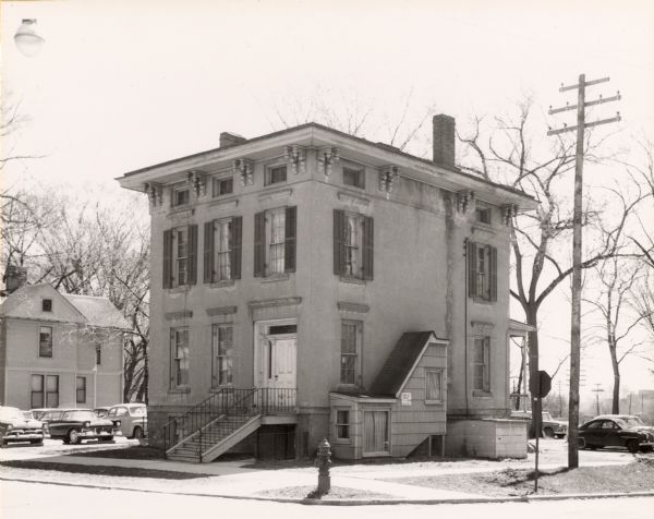 Home of Newell Dodge (1845-1934), Madison alderman from 5th ward, attorney and fuel dealer, 1127 West Johnson Street.