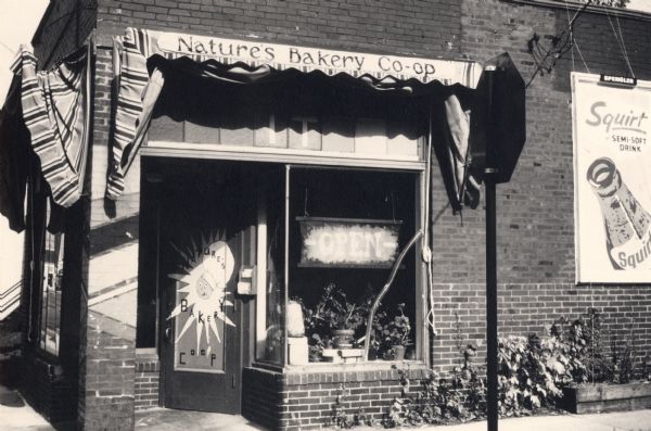 1101 Williamson Street. This natural foods bakery was organized and managed by its employees. The co-op opened in this location between 1973-74.