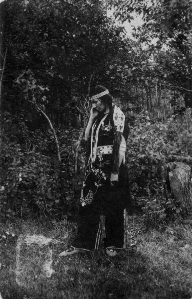 Chippewa (Ojibwa) woman.