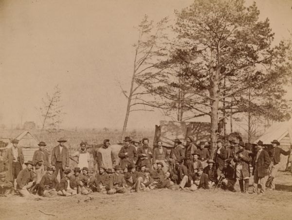 Scouts and guides in the Army of the Potomac. The individuals in the group were attached to the secret-service department of the Army of the Potomac when it was directed by Allen Pinkerton. Many of these men who were gathered for service on the Peninsula were known as Pamunket Indians, relics of a small Virginia tribe. They were very loyal to the Union, and their services were invaluable to McClellan during the spring and summer of 1862. After Pinkerton left the army, the whole secret-service department was reorganized by Colonel Sharpe, and he drew more largely from the ranks for the composition of his force.  Whenever these men were captured they were hanged as spies.