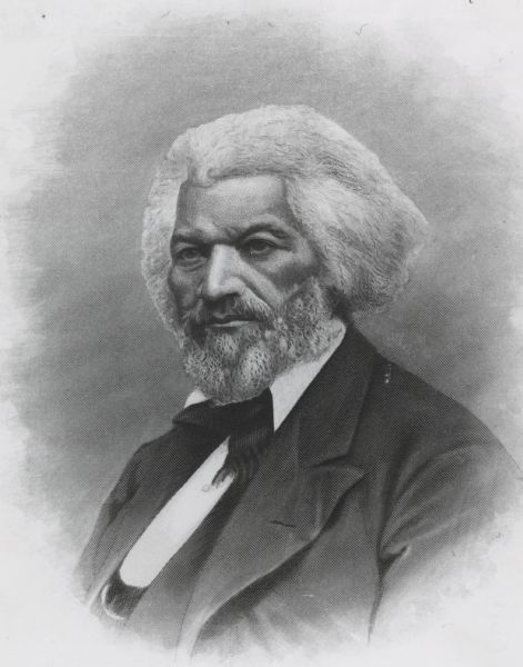 Image of Frederick Douglass taken from his autobiography "Life and Times of Frederick Douglass...".