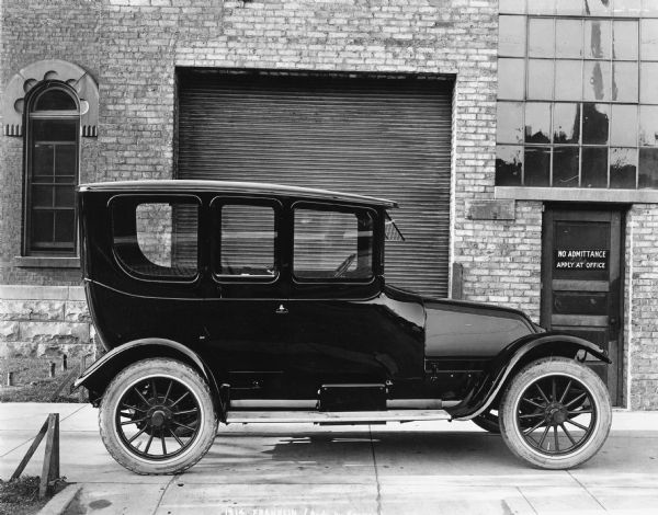 A 1914 Franklin, the body of which was created by the W.S. Seaman Company.