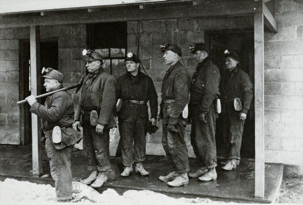 A group of coal miners.
