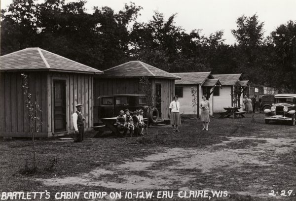 Bartlett's Cabin Camp on Highways 10 &12 near Eau Claire.