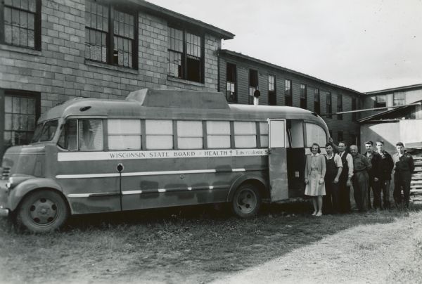 State Board of Health mobile tuberculosis x-ray unit. The ability to bring tuberculosis diagnostic technology to all parts of the state greatly aided the virtual eradication of TB.