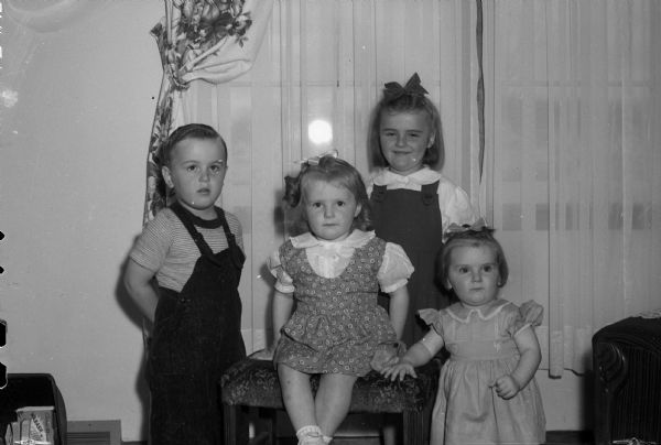 Four Klosterman (?) children.