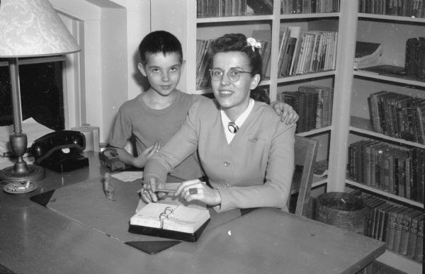Romance Koopman and her son, Bobby Koopman. She did freelance writing and radio scripts, and was a winner of five national awards for writing. Her mother was one of the famous Baraboo Ringlings, and her father was Harry L. Cowgill, of the <i>Wisconsin State Journal.</i>