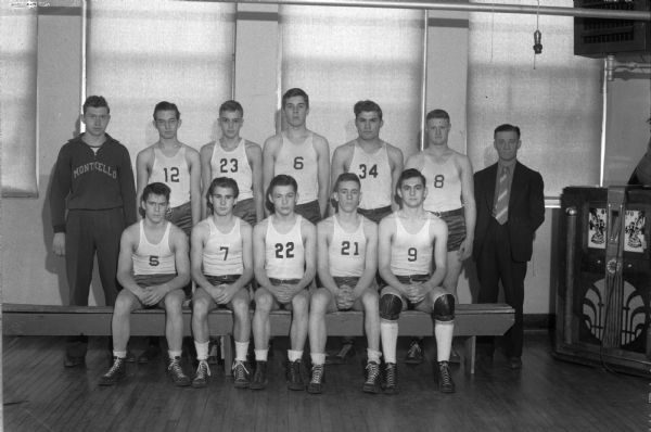Monticello High School basketball team.