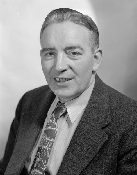 Portrait of Henry D. Abaly, department superintendent, "Wisconsin State Journal." He resides at 109 West Doty Street.