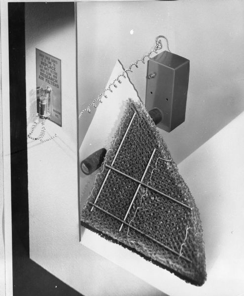 Air filter taken for Arthur Towell, Inc., Advertising Agency, 112 Monona Avenue.