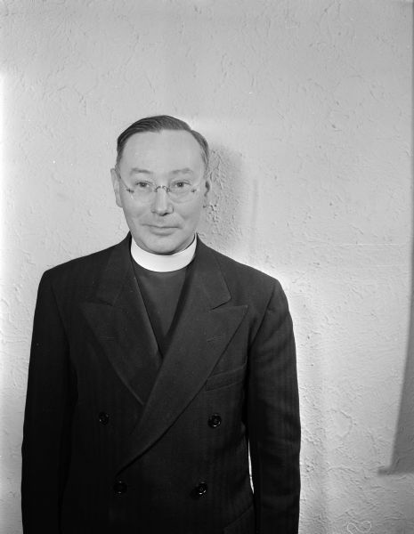 Reverend Alvin R. Kutchera, rector of St. Paul's University Chapel, and for the past eleven years chaplain to the University of Wisconsin's Catholic students.