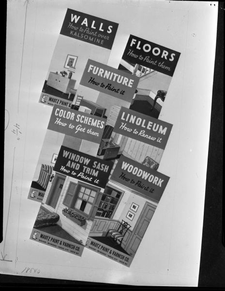 Seven "How To" brochures prepared by the Mautz Paint and Varnish Company, 939 East Washington Avenue.