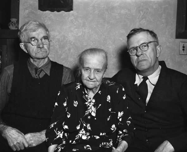 William and Estella Herrling, and their son, Roy, a Madison fire chief. William built the first home in the University Heights plat at 2117 University Avenue.