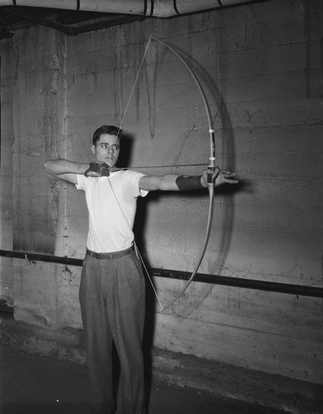 Bill Wolber, West High School national champion, who recently competed to defend his title. He won't know for several weeks, although he broke several records at the Chicago division of the national telegraphic meet.