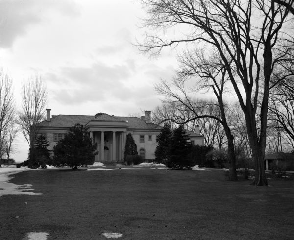 The Thomas R. Hefty house, 99 Cambridge Road, Maple Bluff.  The home is being considered for a new governor's mansion.