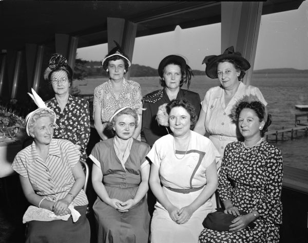 Catholic Women's Club Officers | Photograph | Wisconsin Historical Society