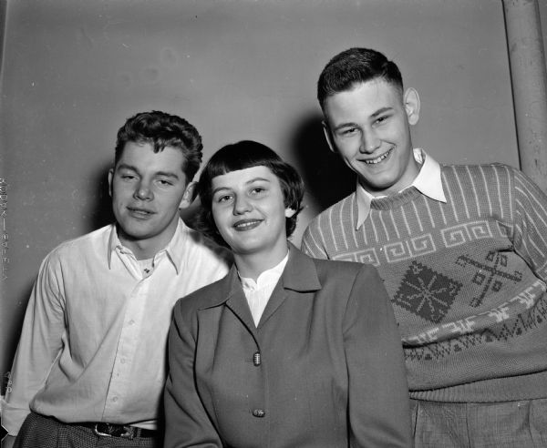 High School Prom Royalty | Photograph | Wisconsin Historical Society