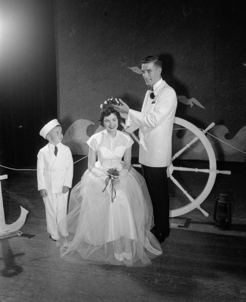 Edgewood College Freshman Prom Photograph Wisconsin Historical Society