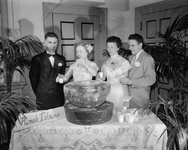 Edgewood College Freshman Prom Photograph Wisconsin Historical Society