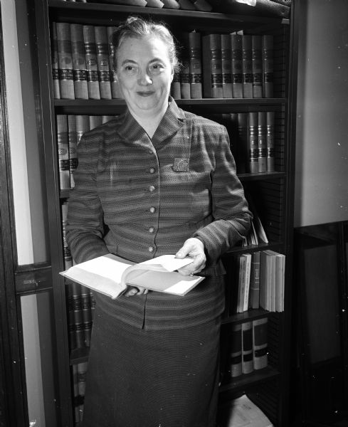 Portrait of Beatrice Lampert, attorney.